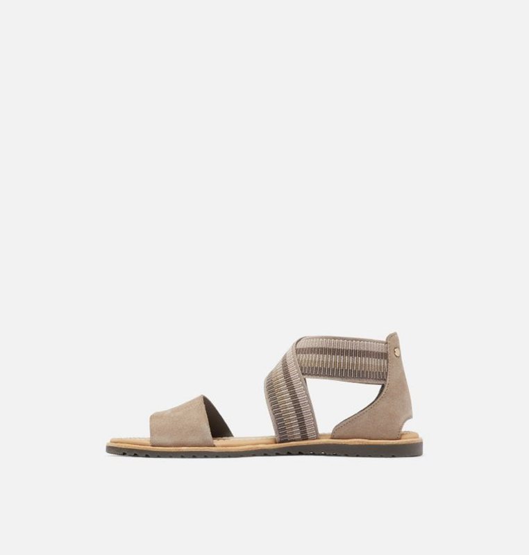 Sorel Dam Sandaler Brun - Ella™ Flat - XVG-601352
